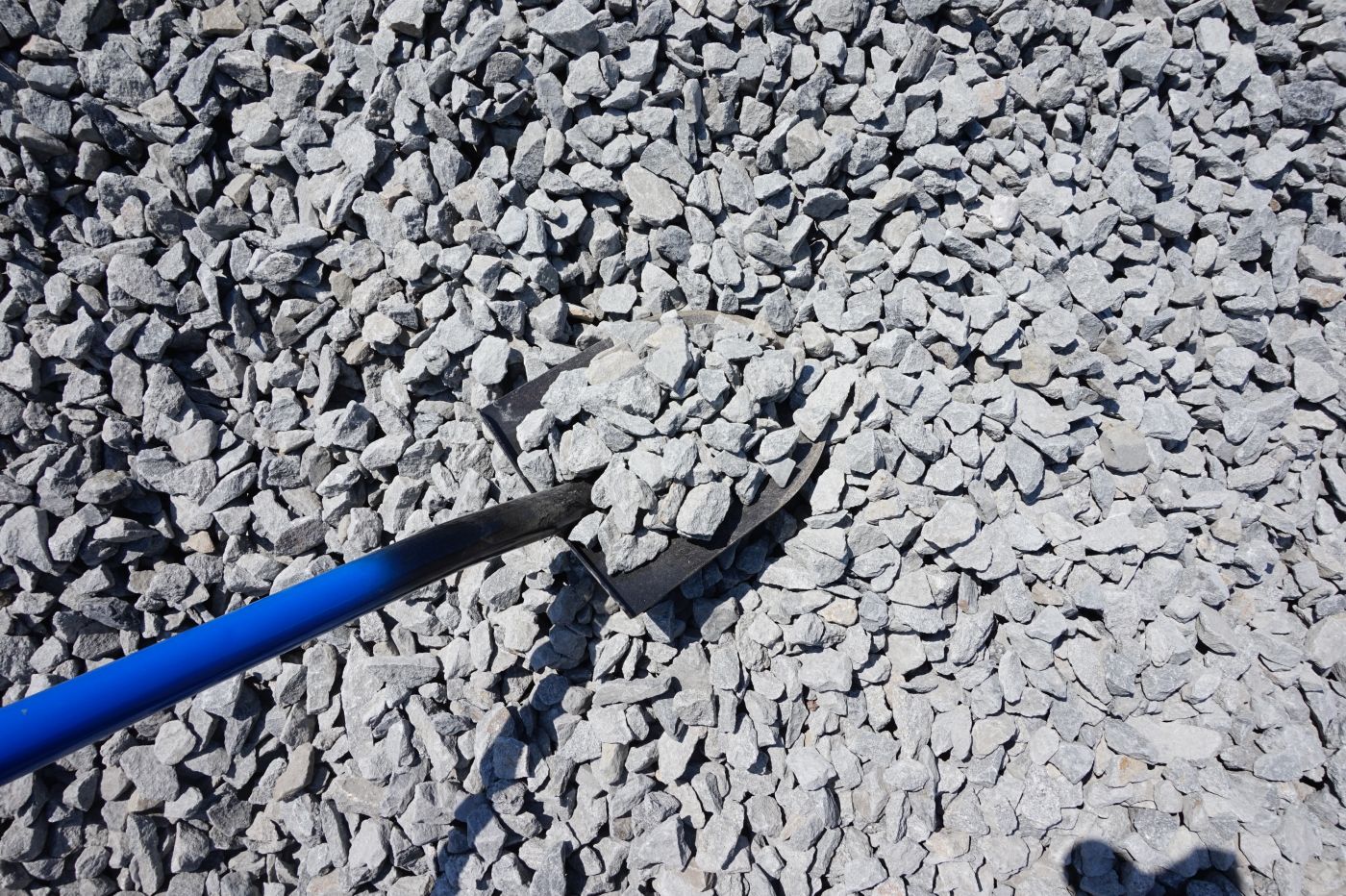 crushed stone paving