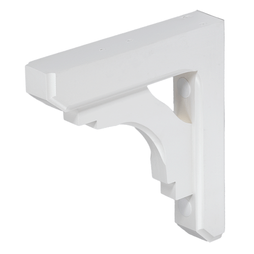 Buy Small Wood Bracket White South Shore Landscape Supply