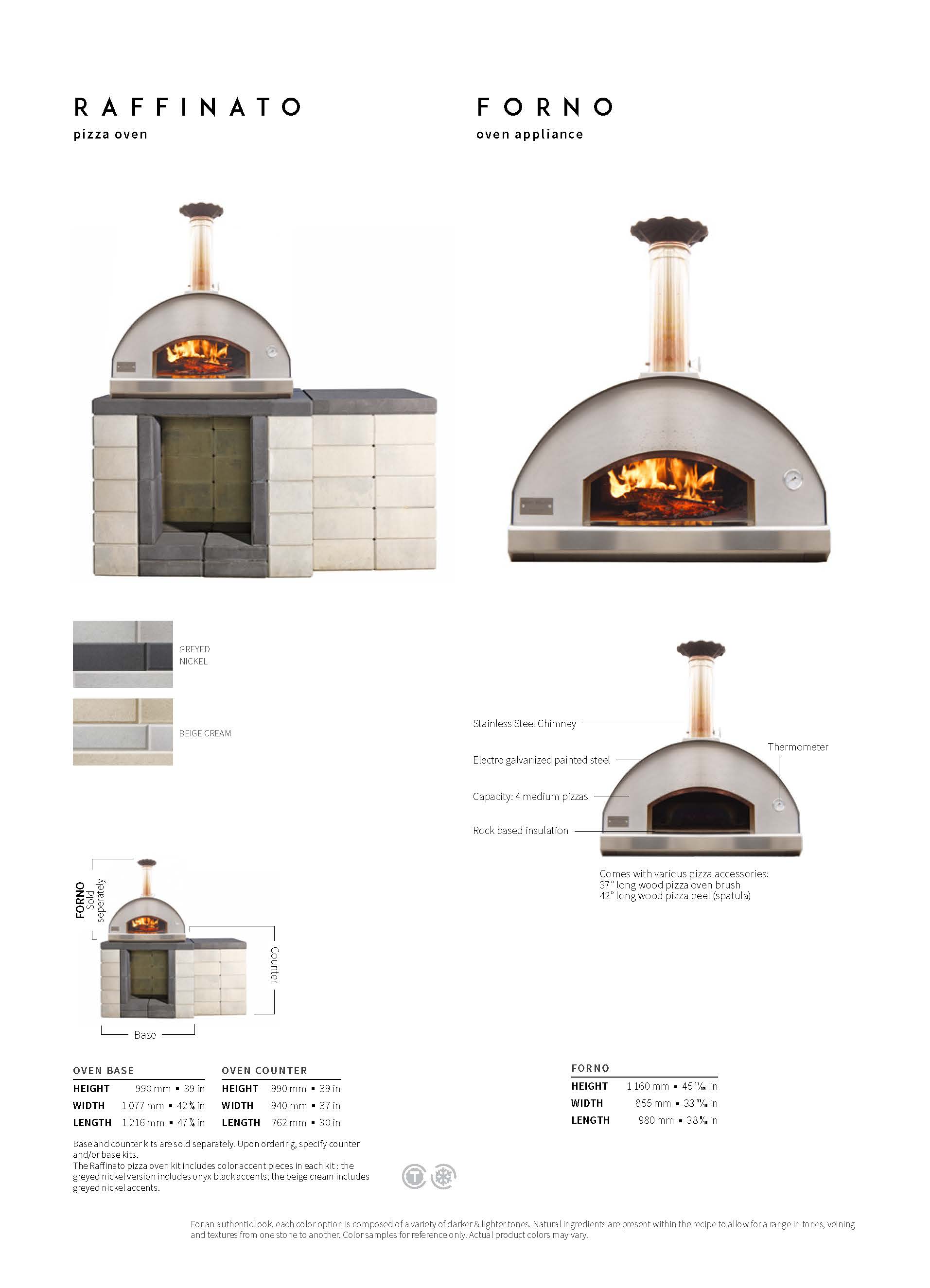 Techo Bloc outdoor Techo Forno Pizza Oven